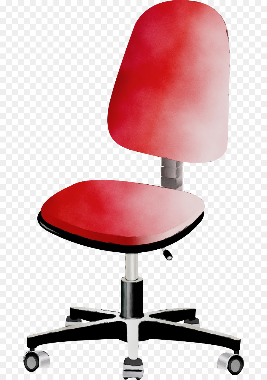 Silla De Oficina Roja，Asiento PNG