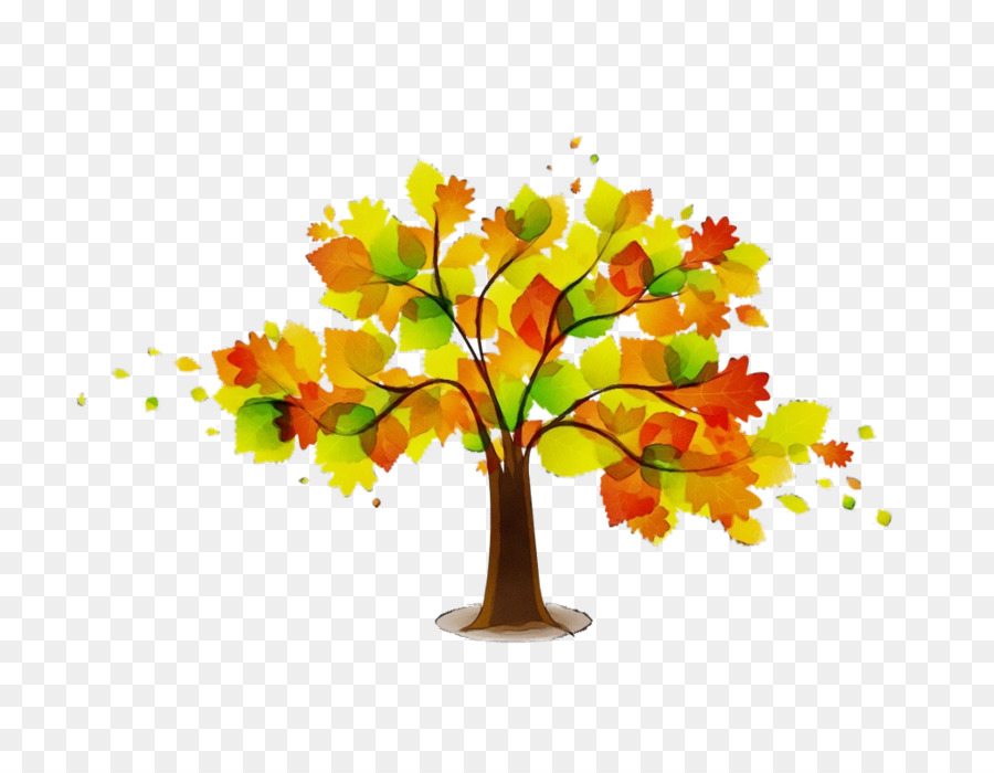 árbol De Otoño，Hojas PNG