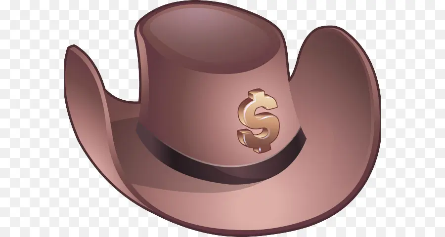 Marrón，Sombrero De Vaquero PNG