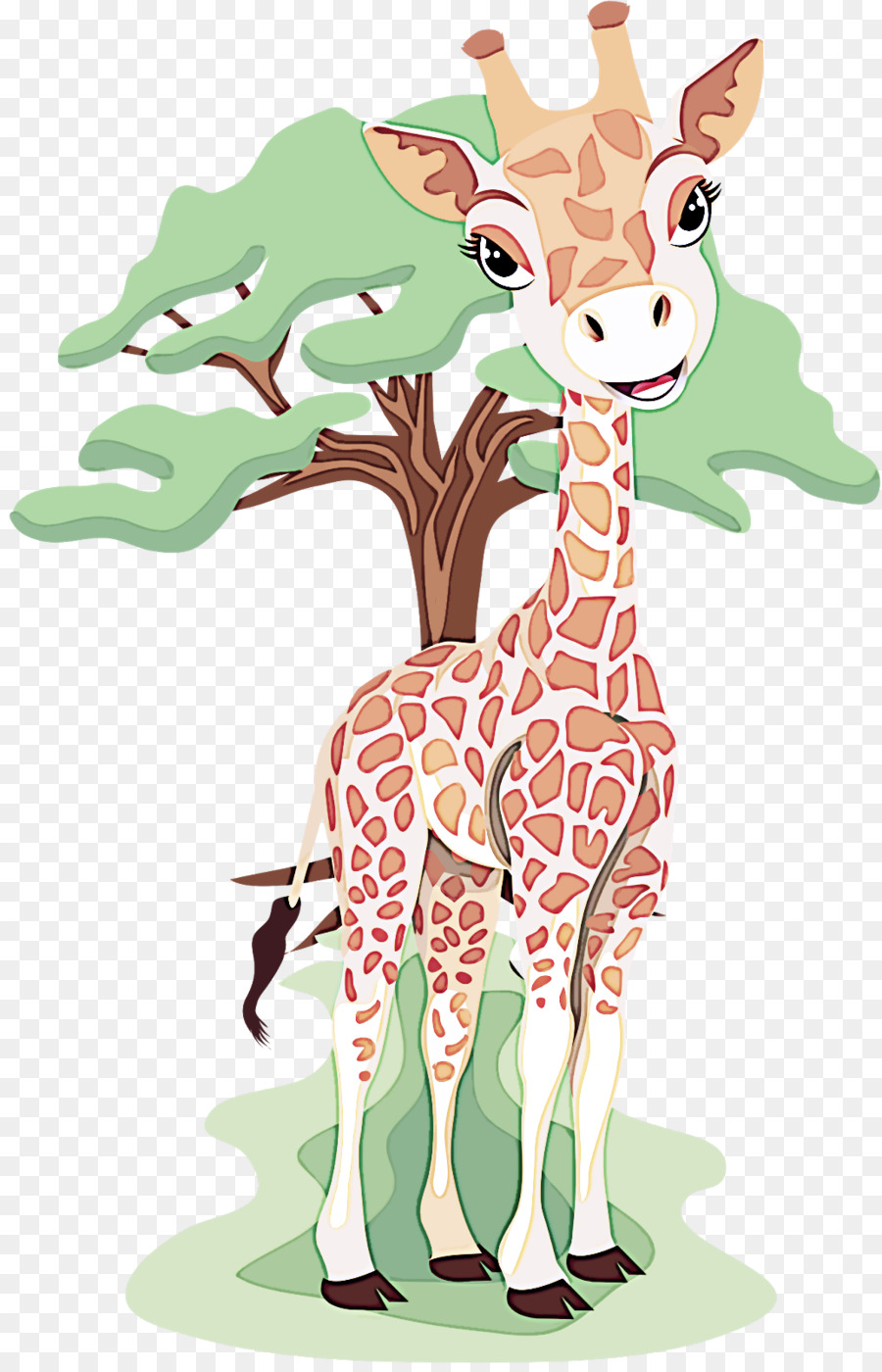 Giraffidae，Jirafa PNG