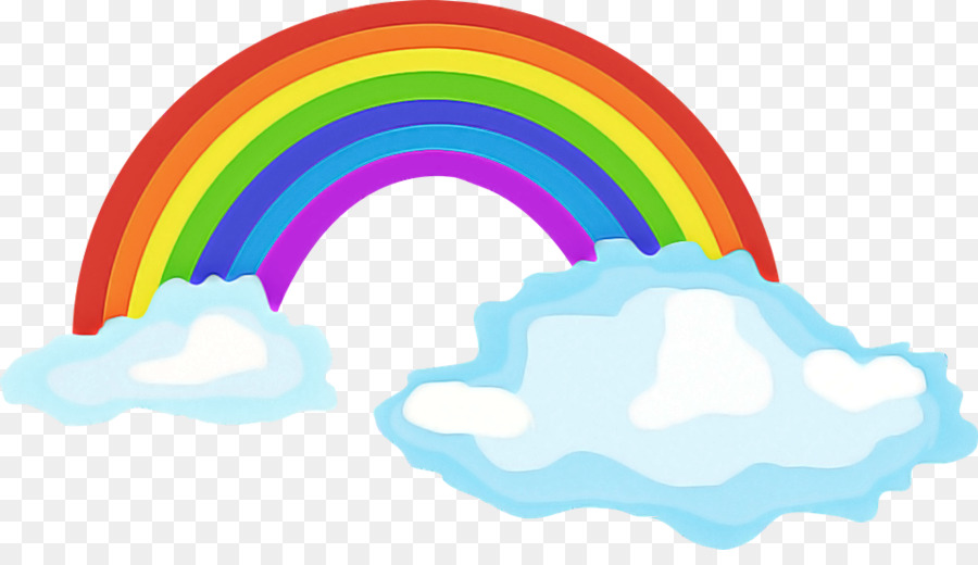 Arco Iris Y Nubes，Arcoíris PNG