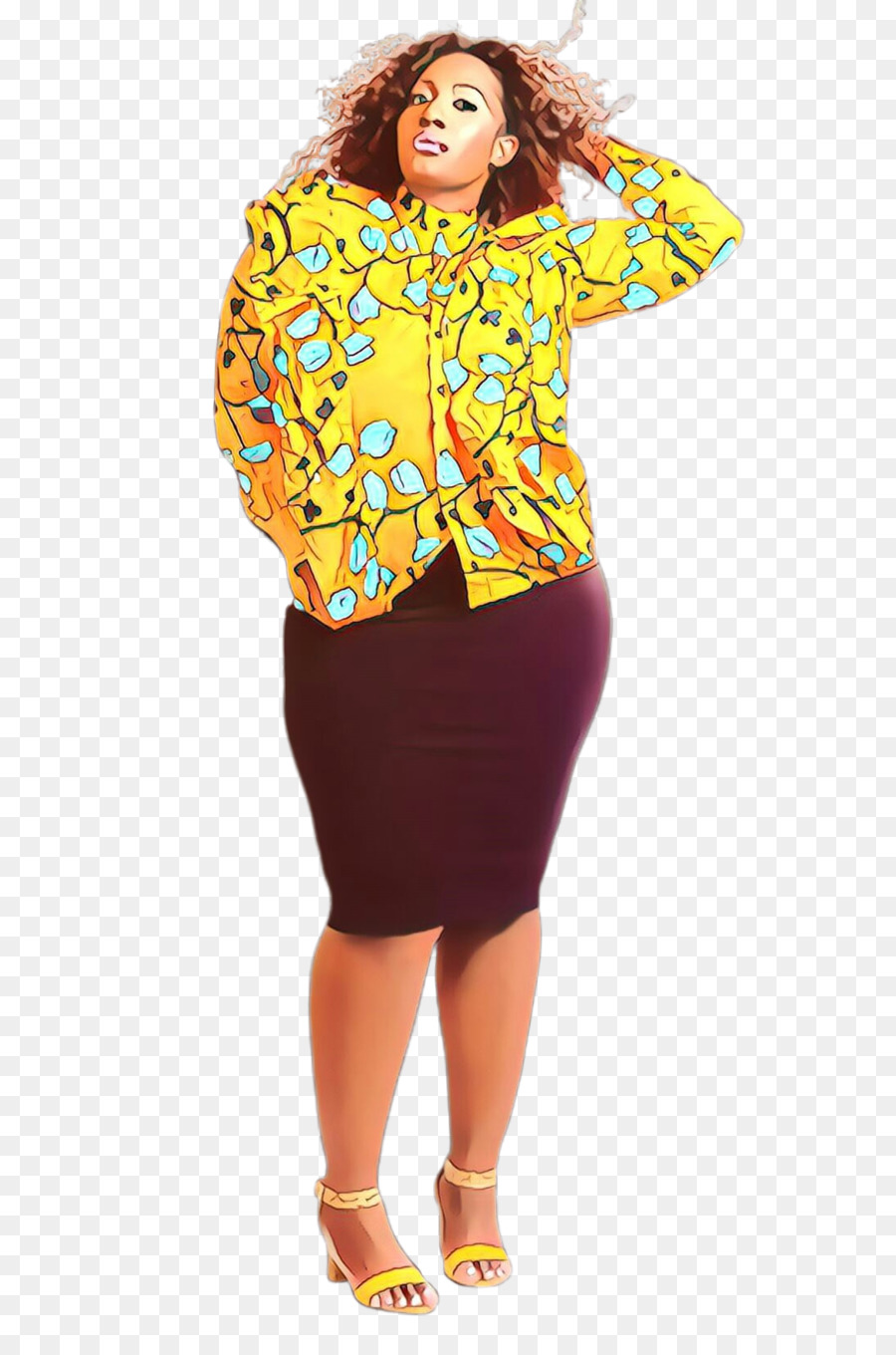 Ropa，Amarillo PNG