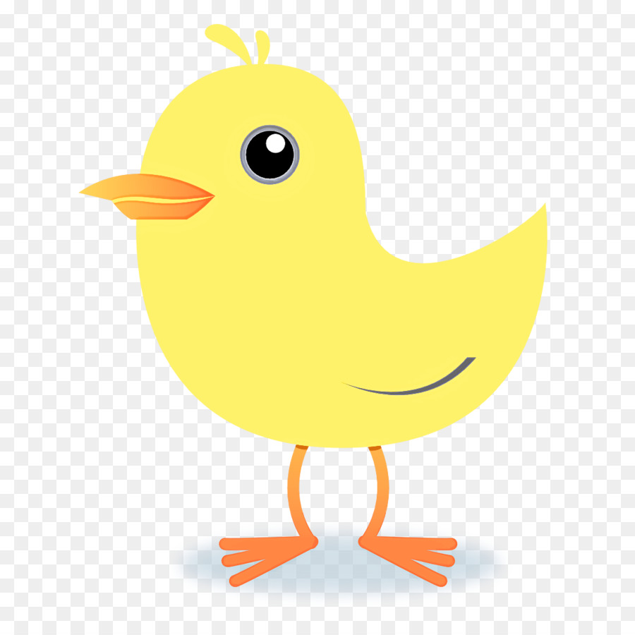 Pájaro Amarillo，Dibujos Animados PNG