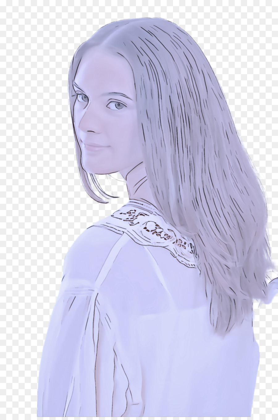 Cabello，Blanco PNG