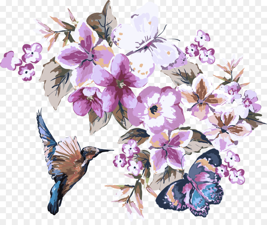 Flor，Lila PNG