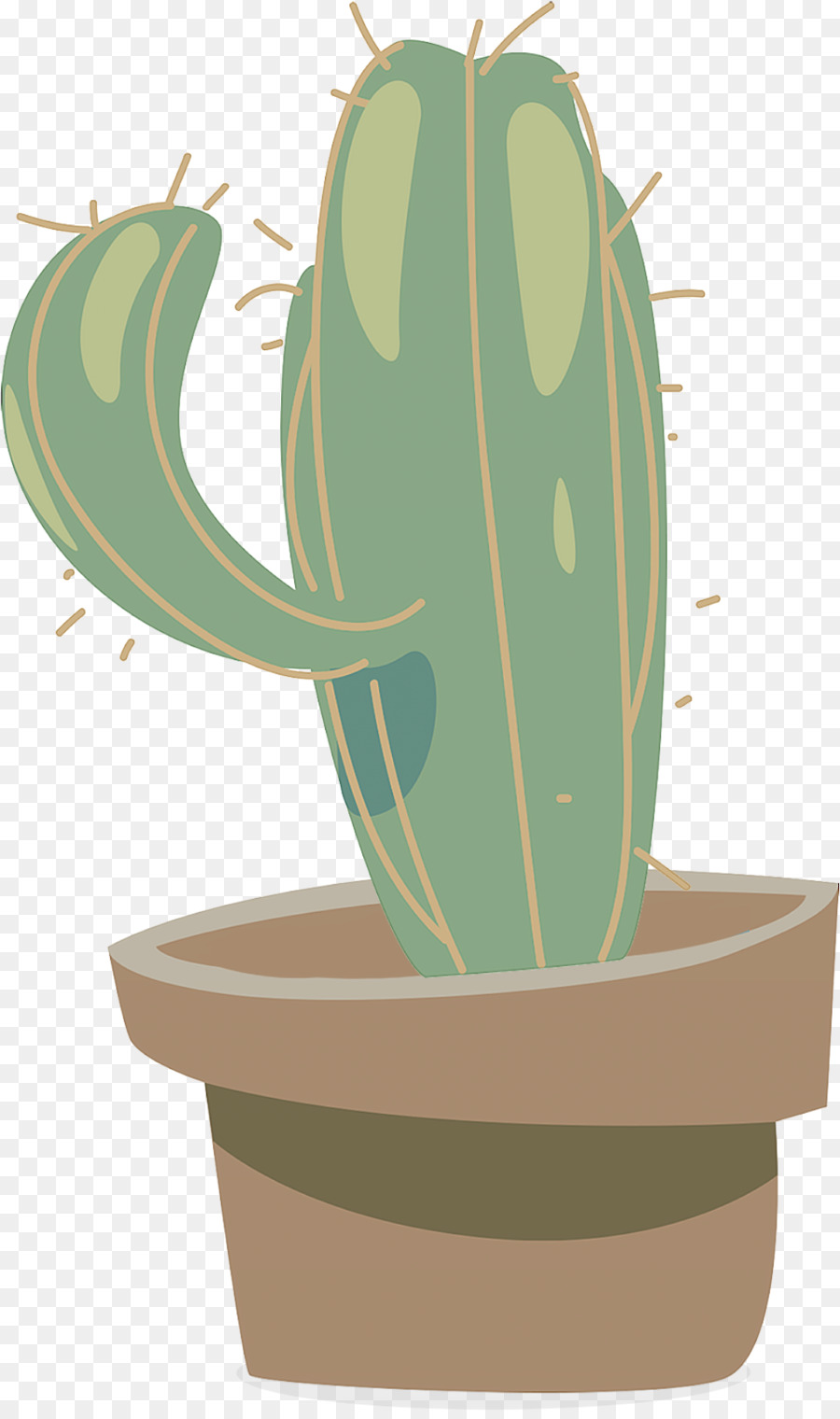 Cactus，Maceta PNG