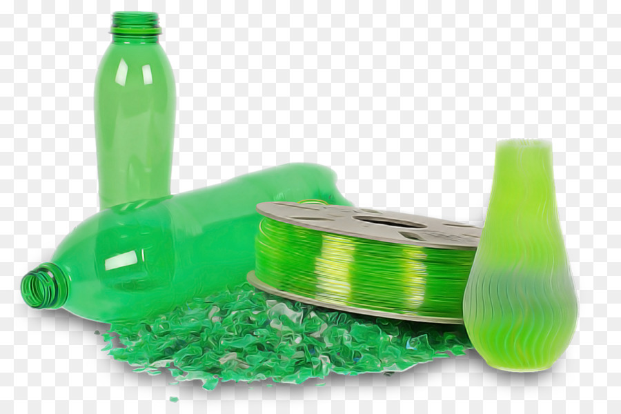 Verde，Botella De Plástico PNG