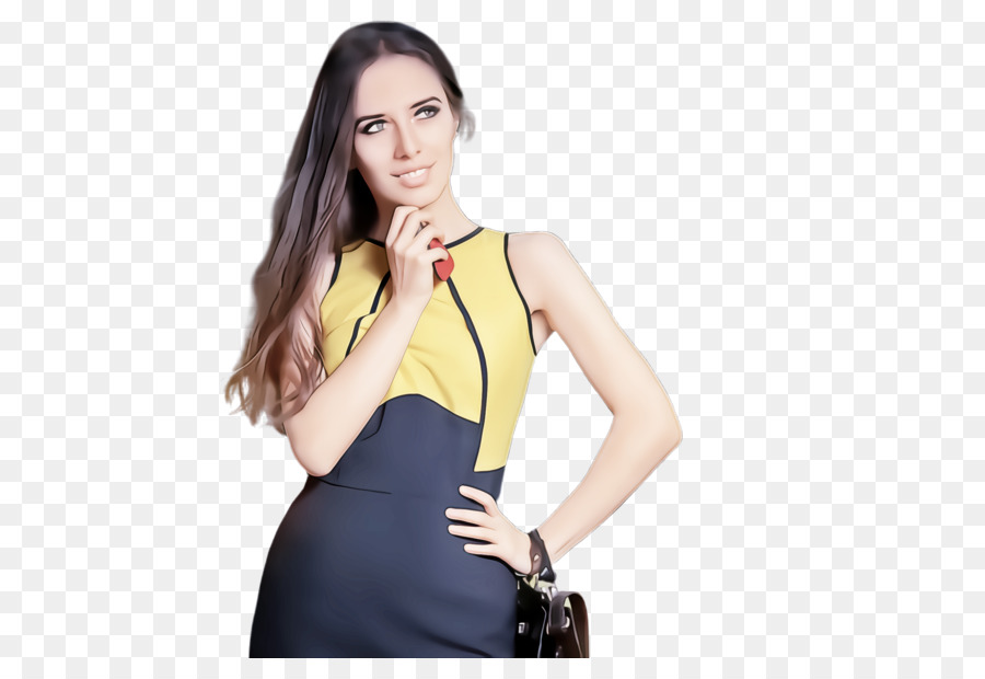 Modelo De Moda，Ropa PNG