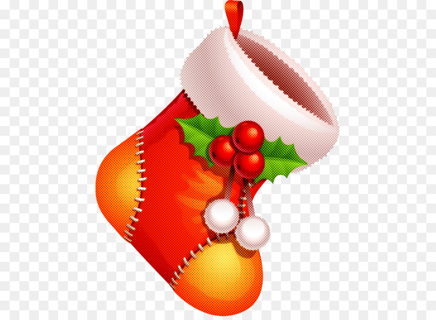 Calcetín De Navidad，Rojo PNG