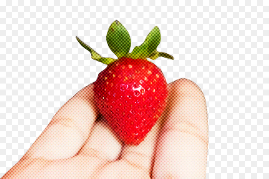 Fresas，Manos PNG