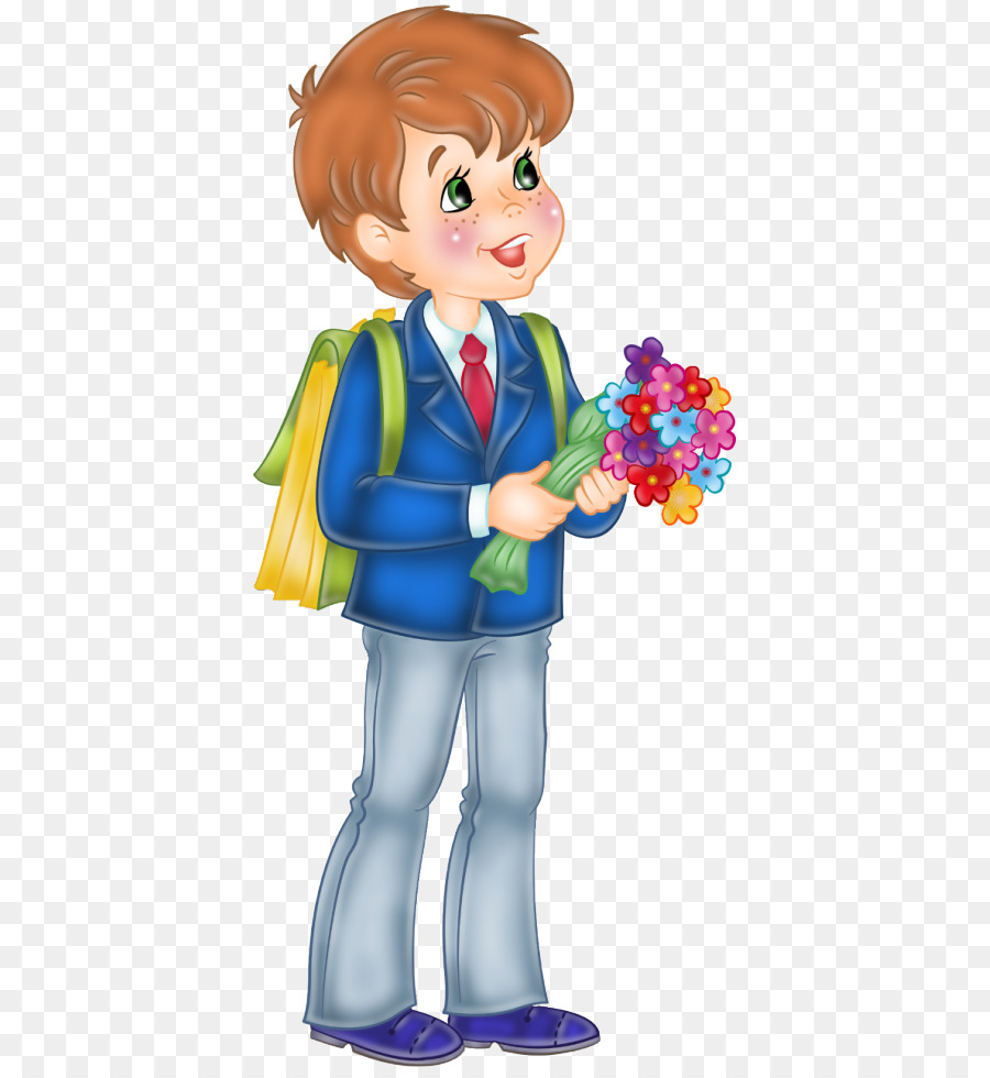 Niño Con Flores，Chico PNG