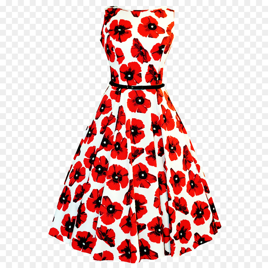 Vestido Amapola，Floral PNG