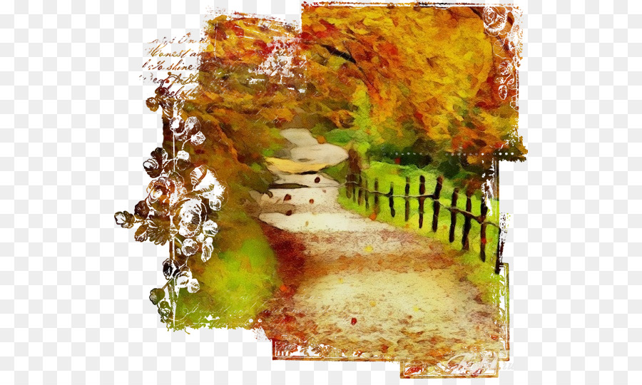 Camino De Otoño，Naturaleza PNG