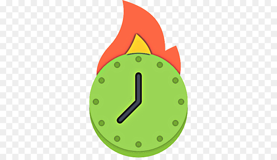 Verde，Reloj PNG