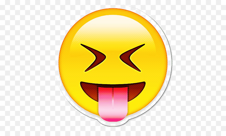 Emoji Con La Lengua Fuera，Rostro PNG