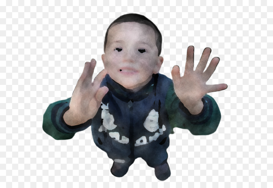 Niño，Dedo PNG