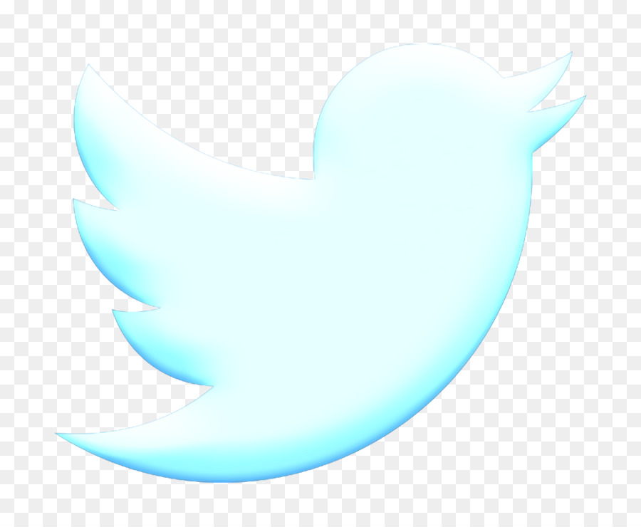 Logotipo De Twitter Azul，Redes Sociales PNG