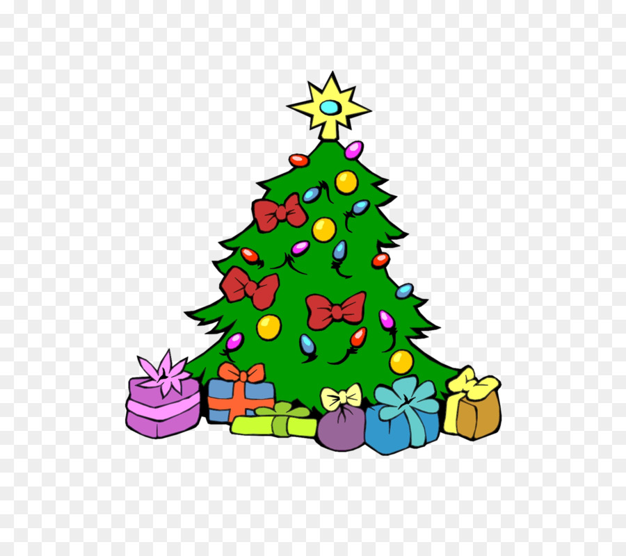 árbol De Navidad，En Pino Oregón PNG