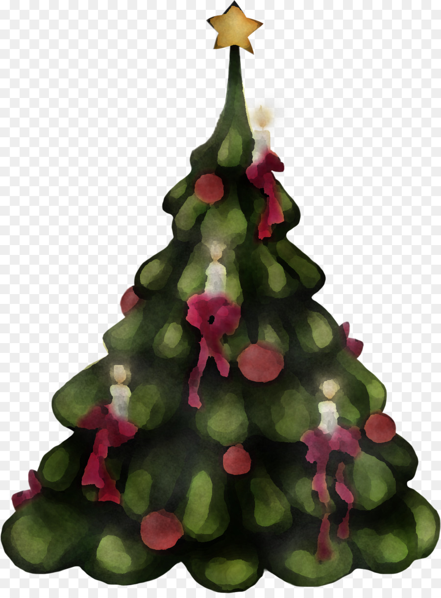 Decoración De La Navidad，En Pino Oregón PNG