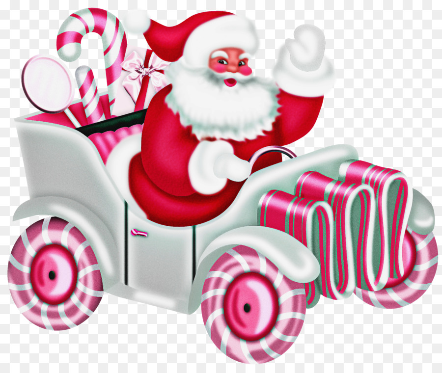 Santa Claus，Rosa PNG