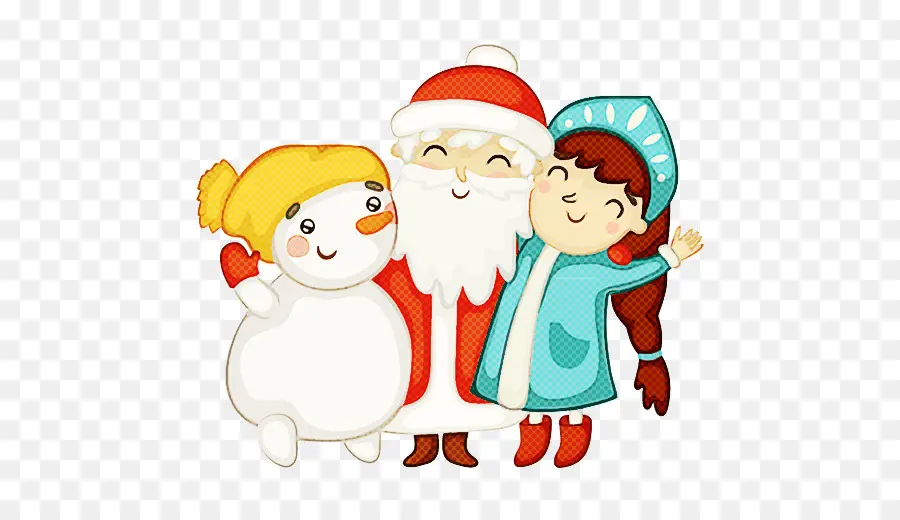 Papá Noel Y Amigos，Navidad PNG