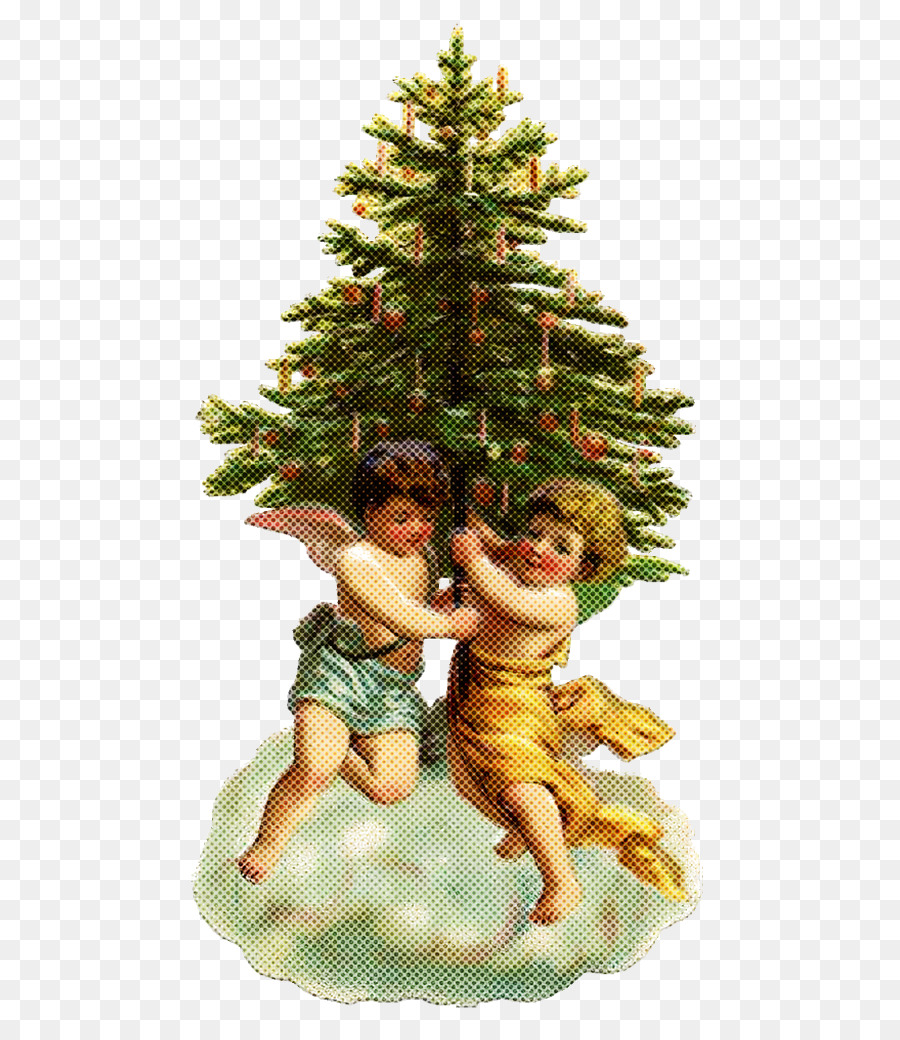 Ángeles De Navidad，árbol PNG