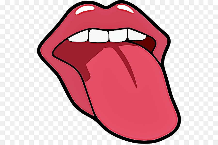 Labios Rojos，Lengua PNG