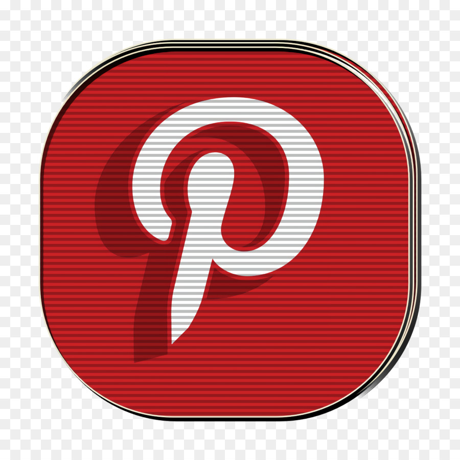 Logotipo De Pinterest，Redes Sociales PNG