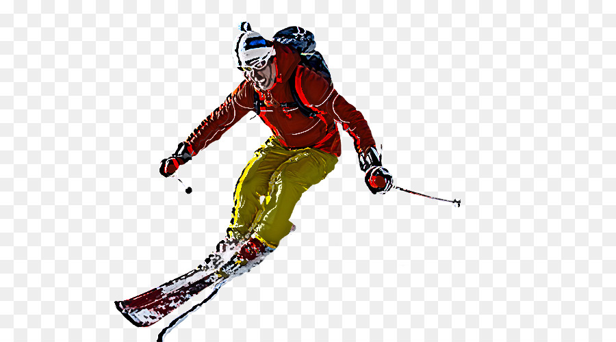 Deportes，Esquiador PNG