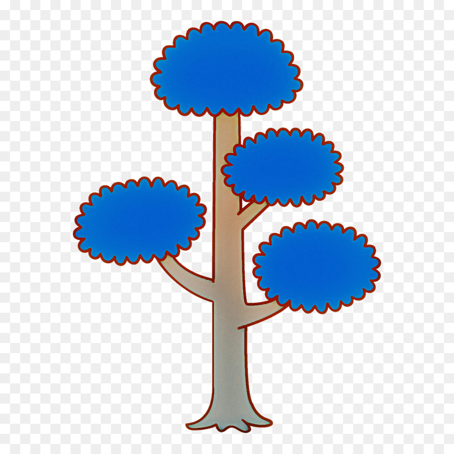 árbol Azul，árbol PNG