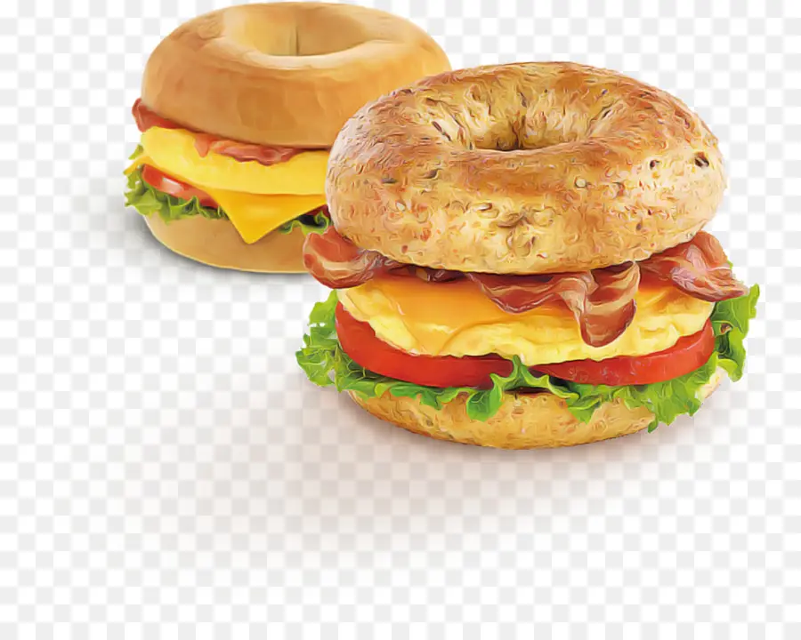 La Comida，Bagel PNG