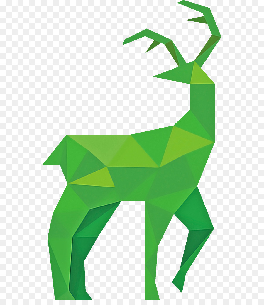 Verde，Origami PNG