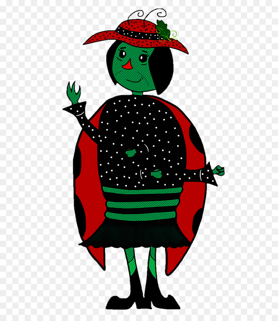 Personaje Mariquita，Insecto PNG