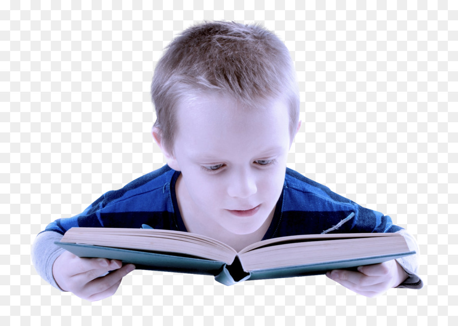 Niño Leyendo，Chico PNG