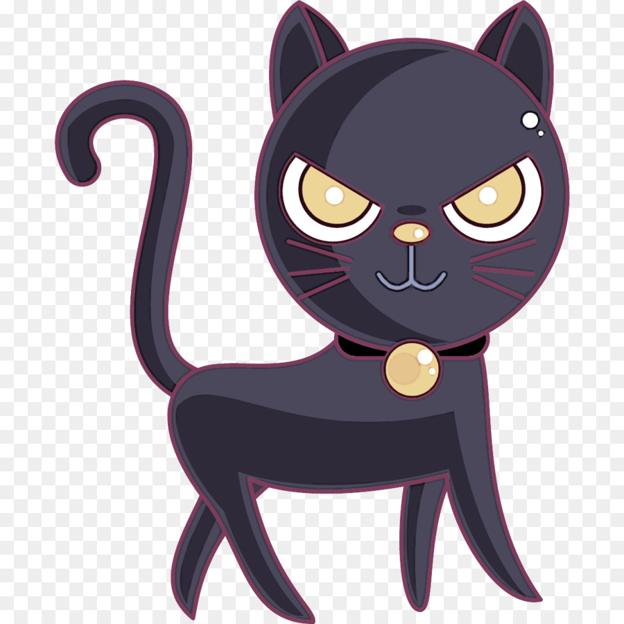 Gato Negro Con Gafas，Anteojos PNG