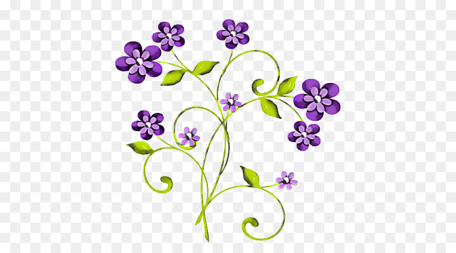 Violeta，Flor PNG