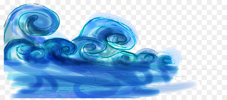 Azul，Agua PNG