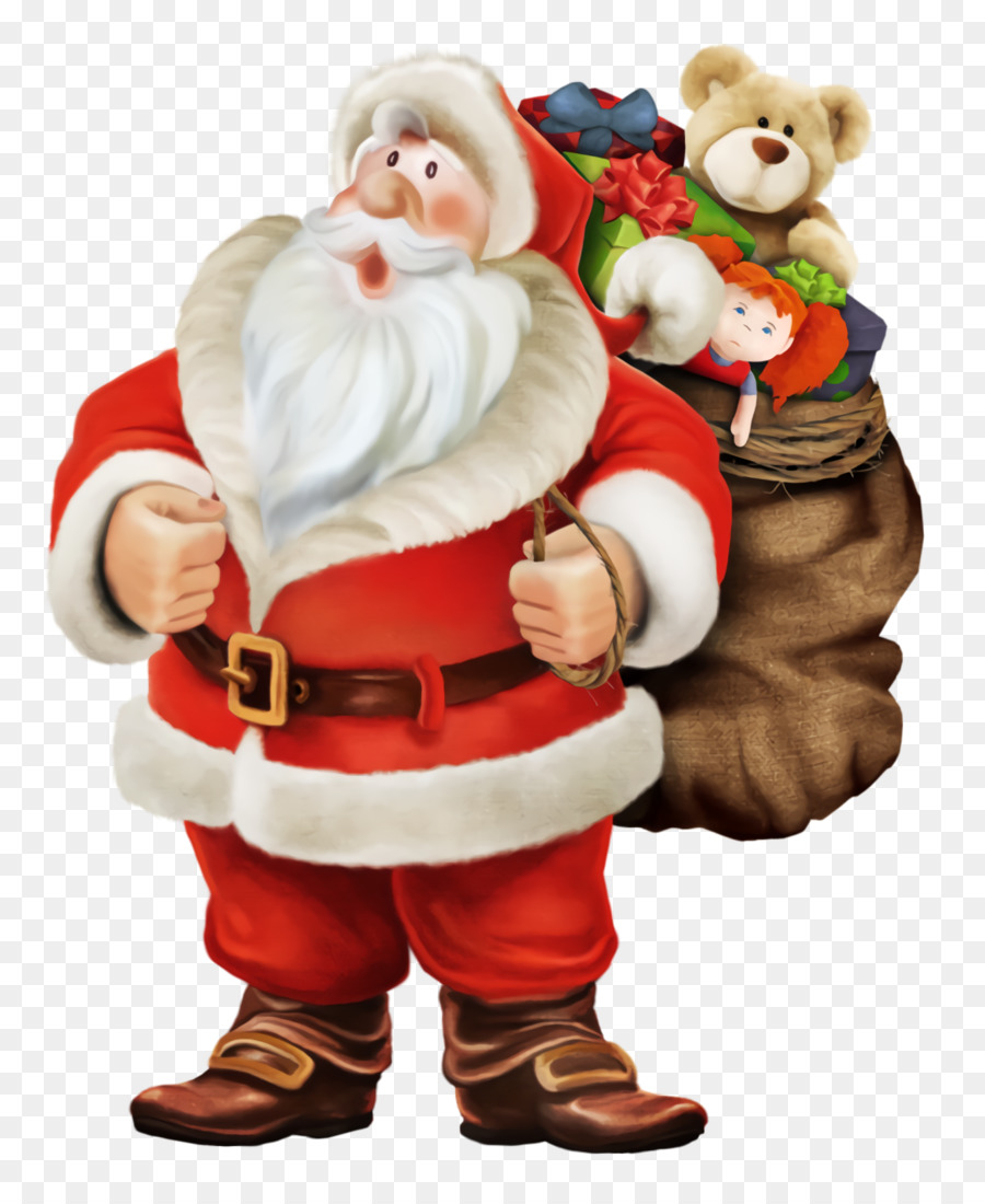 Santa Claus，Figurilla PNG