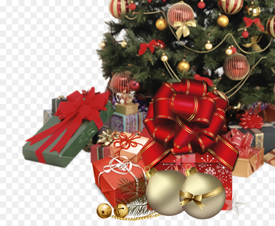 Árbol De Navidad，Oso De Peluche PNG