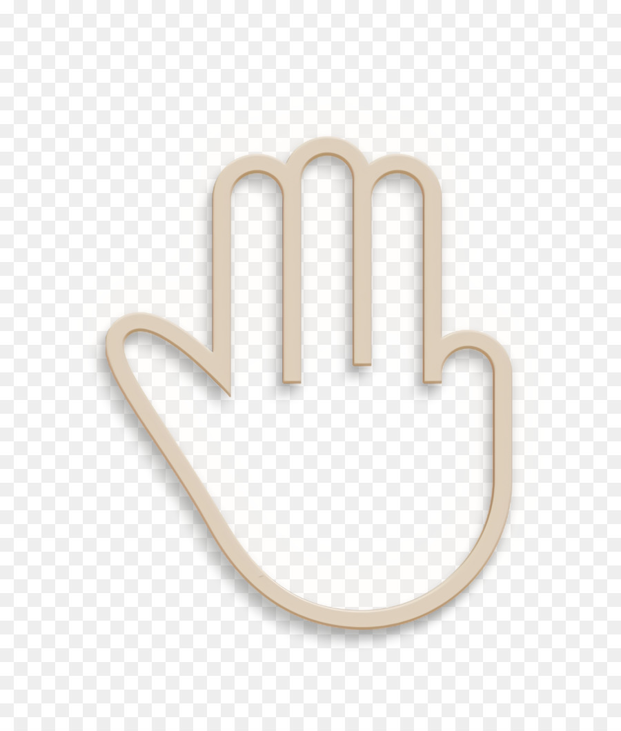 Contorno De La Mano，Gesto PNG