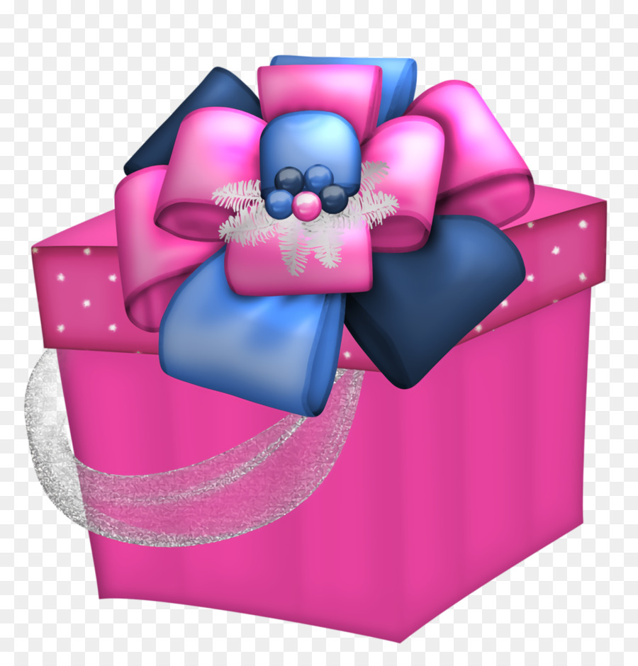 Caja De Regalo Rosa，Presente PNG