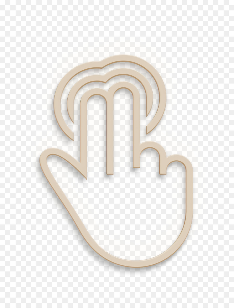 Contorno De La Mano，Gesto PNG