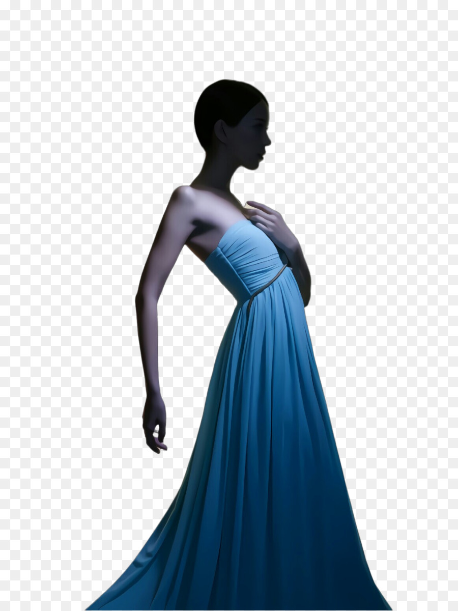 Azul，Vestido PNG