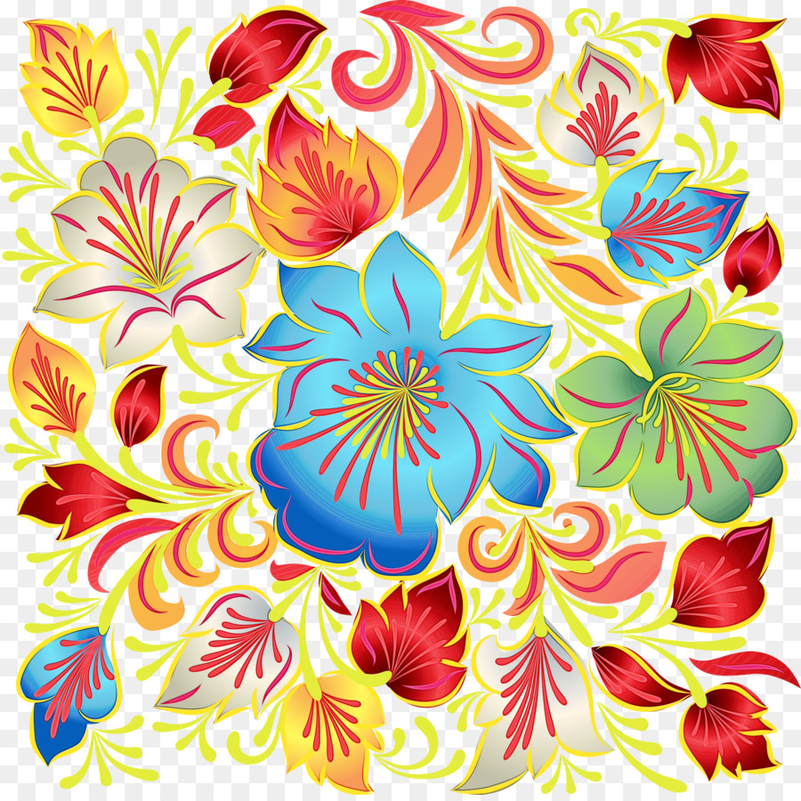 Diseño Floral，Flor PNG