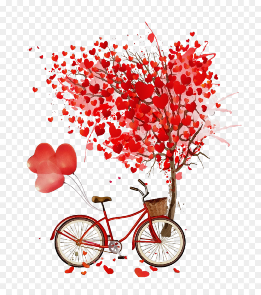 Bicicleta Roja，Árbol PNG