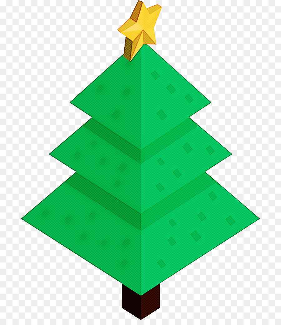 árbol De Navidad Amarillo，Estrella PNG