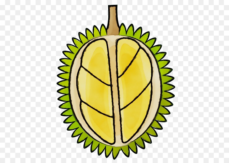 Durian，Amarillo PNG