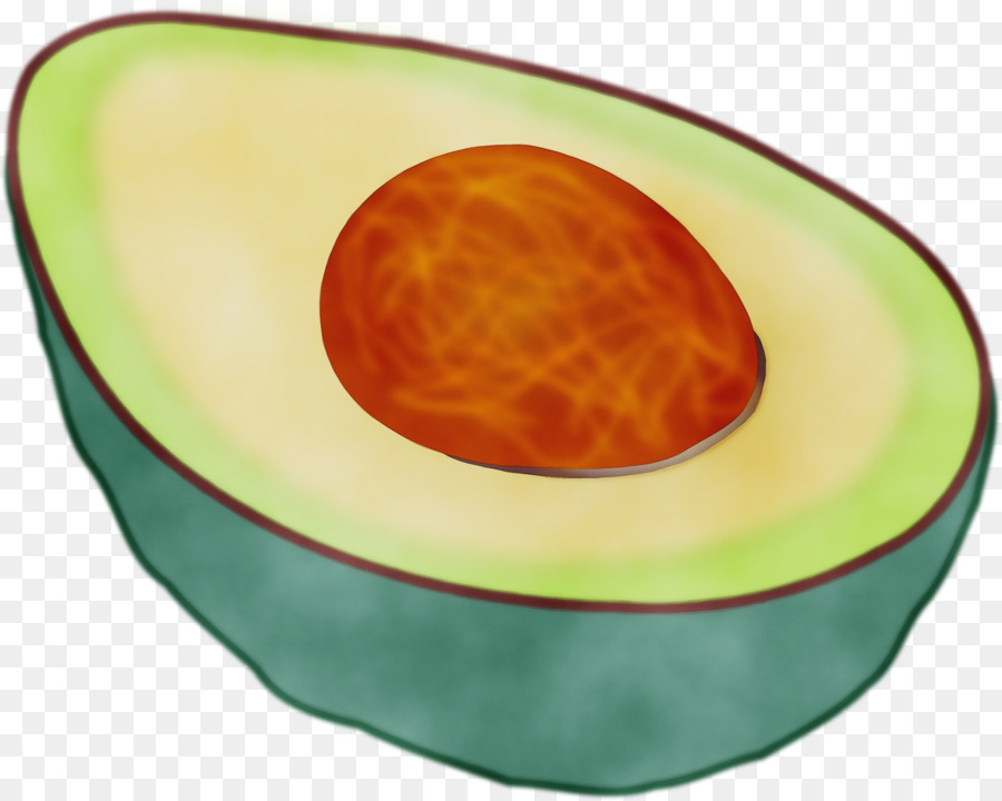 Medio Aguacate，Verde PNG