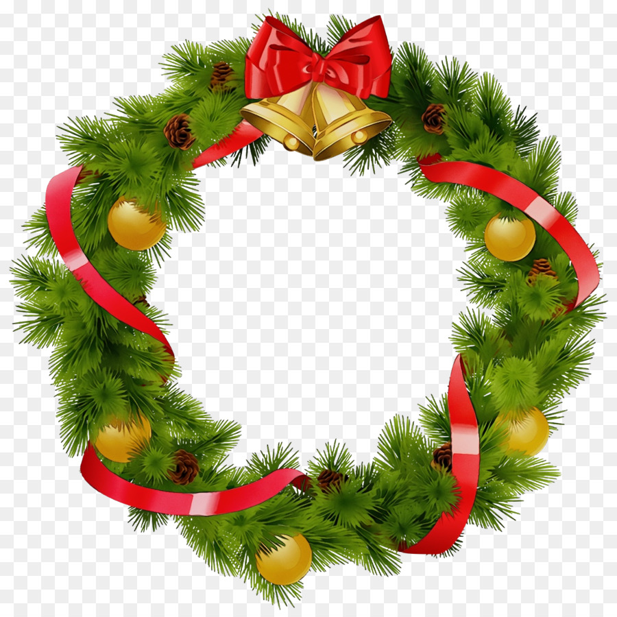 Decoración De La Navidad，Corona PNG