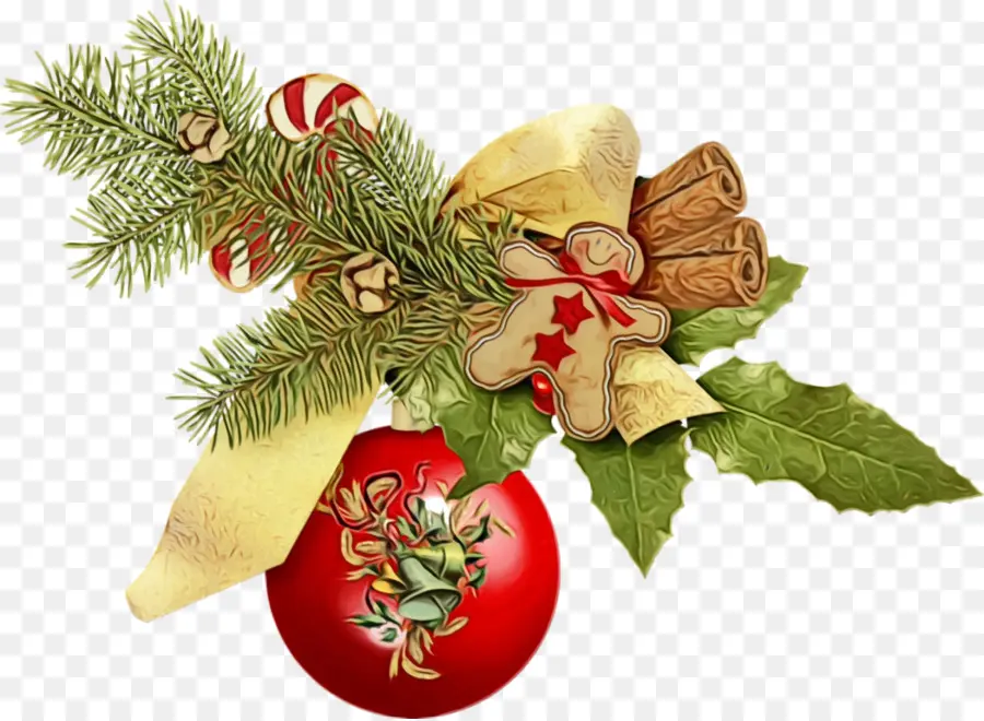 Decoración Navideña，Navidad PNG